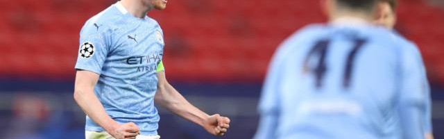 kaiyun-【欧冠】德布劳内京多安破门 曼城总比分4比0门兴