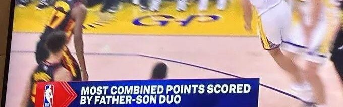 詹姆斯父子VS库里父子！差3810分，能追上吗？